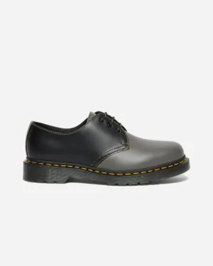 1461 Smooth Clash - Charcoal Black