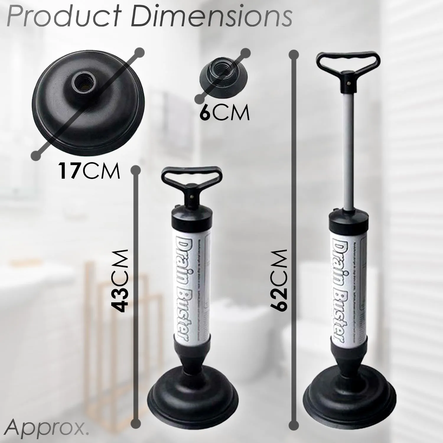 Air Pump Drain Plunger