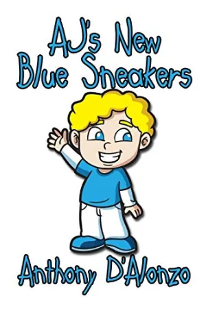 AJ's New Blue Sneakers