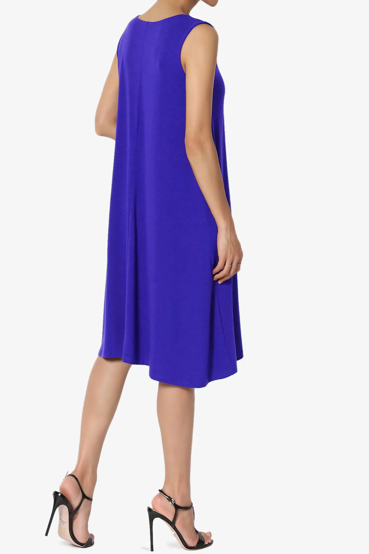 Allie Sleeveless Jersey A-Line Dress