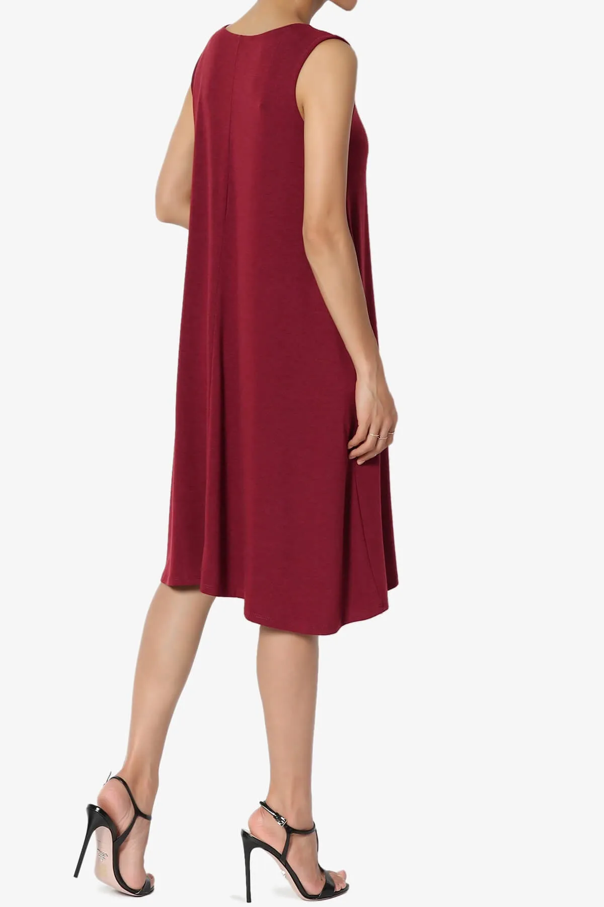 Allie Sleeveless Jersey A-Line Dress