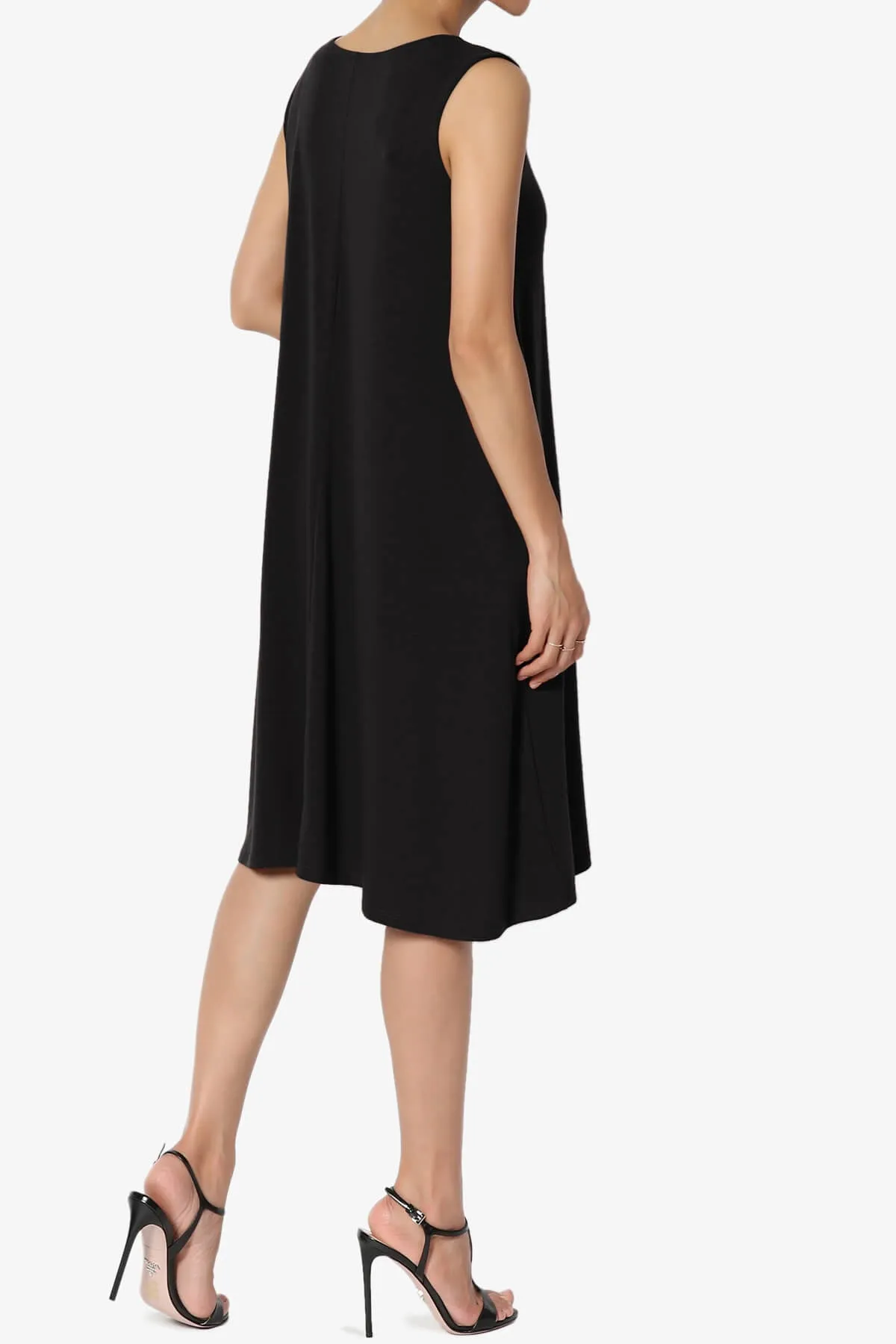 Allie Sleeveless Jersey A-Line Dress