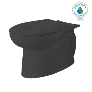 American Standard 3717C.001.178 Cadet 3 FloWise Elongated Toilet Bowl Only in Black