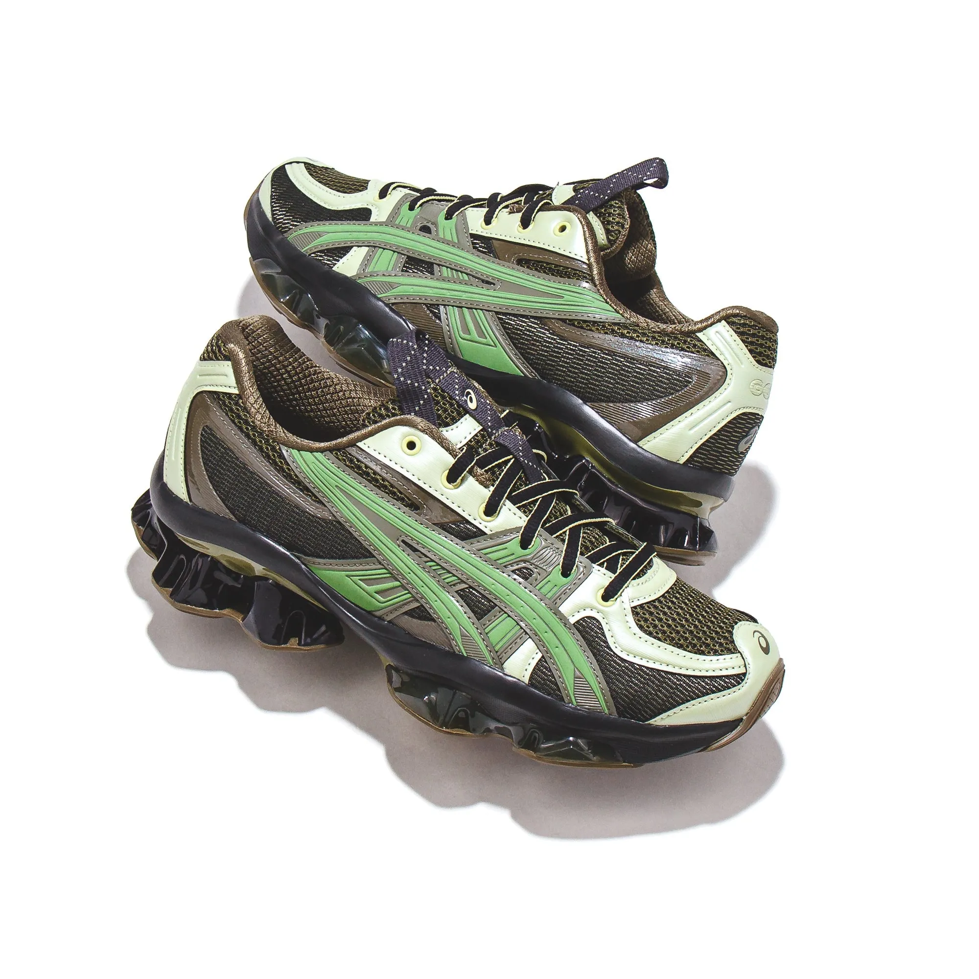 Asics Men US5-S Gel-Quantum Kinetic Moss Bamboo 1203A403-300