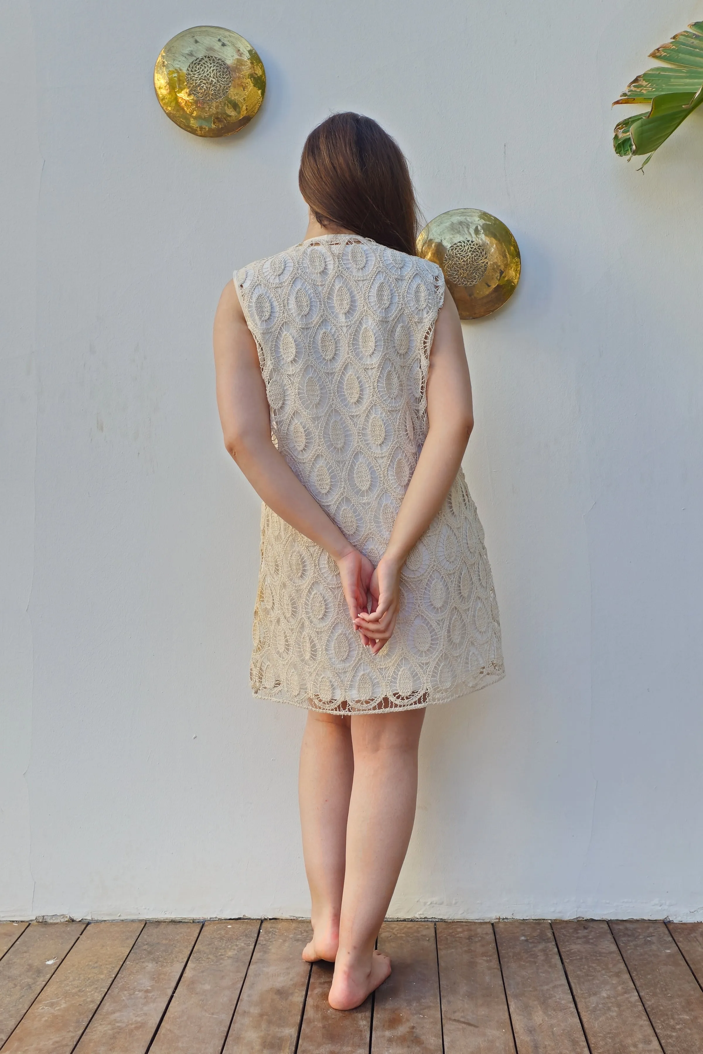 AURORA Lace Mini Dress Plus Size
