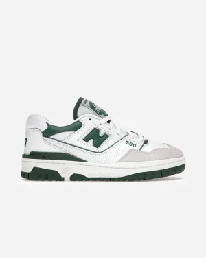 BB550WT1 - White/Team Forest Green