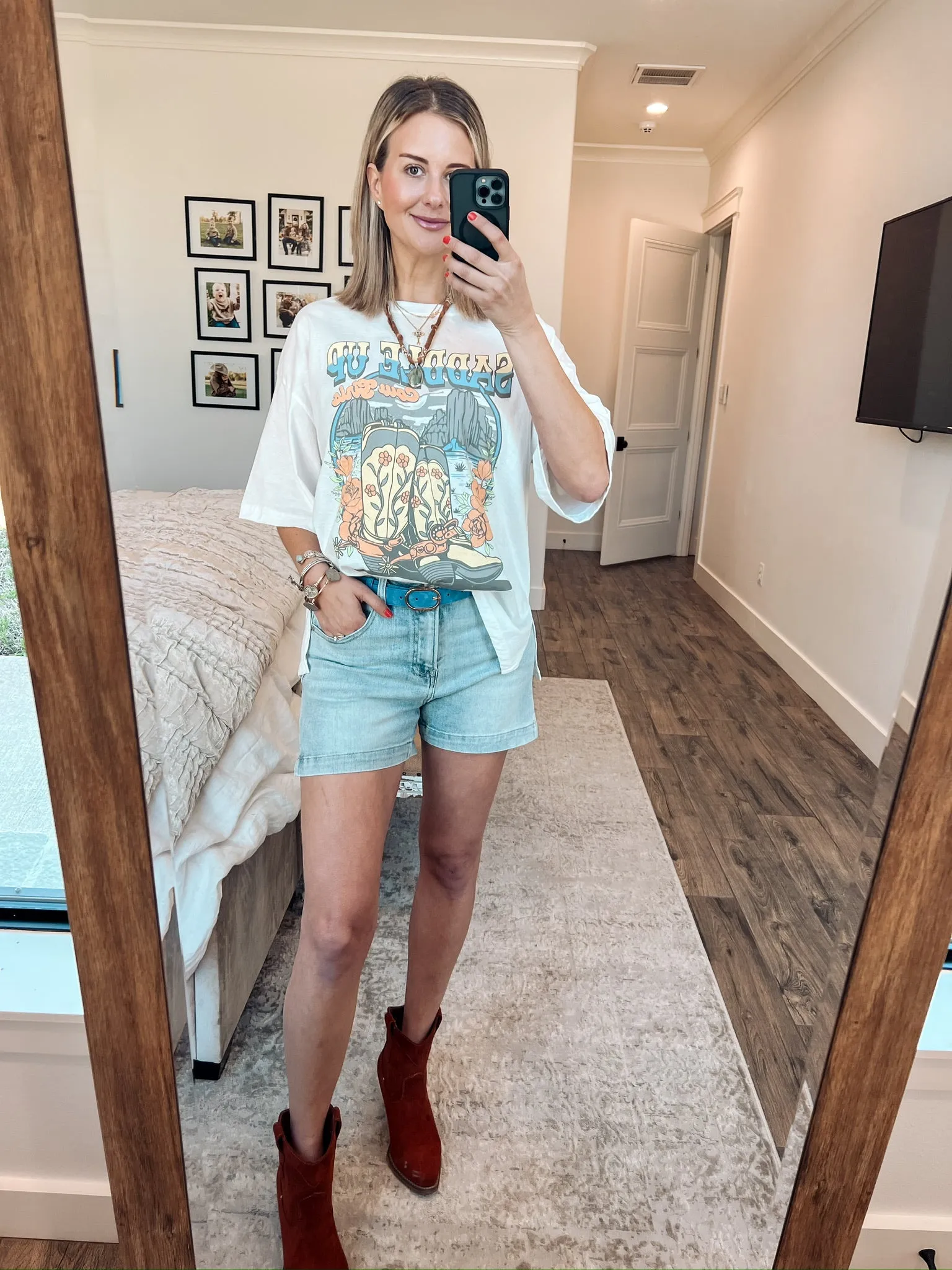 Beach Bum Denim Shorts