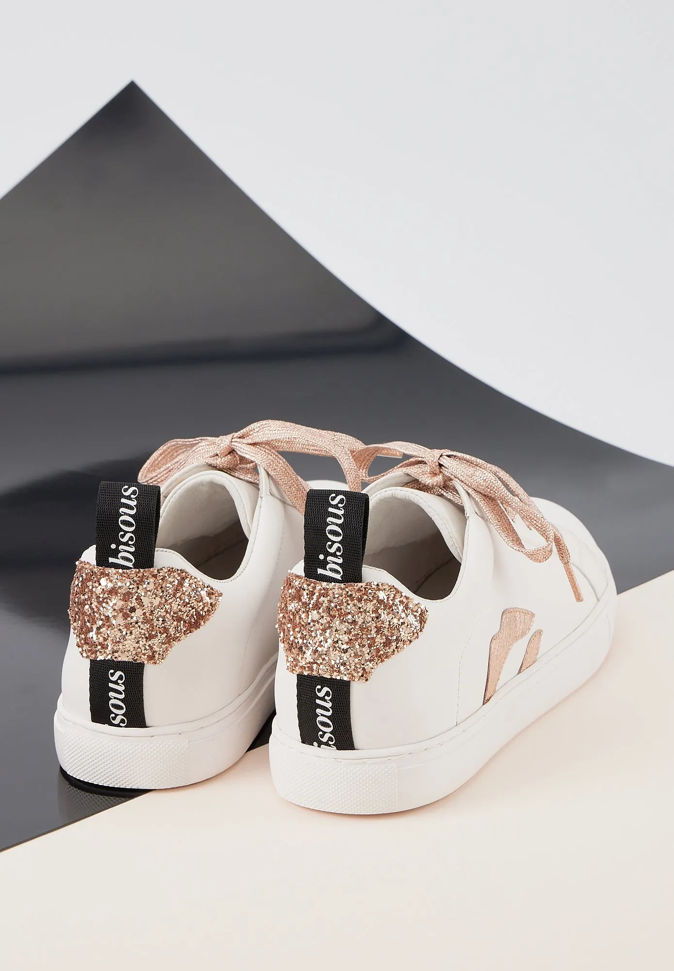 Betty-Metallic Rose Gold Lace