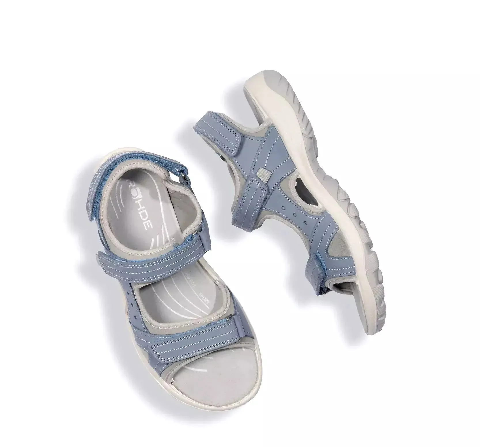 'Biella' women's sandal - blue