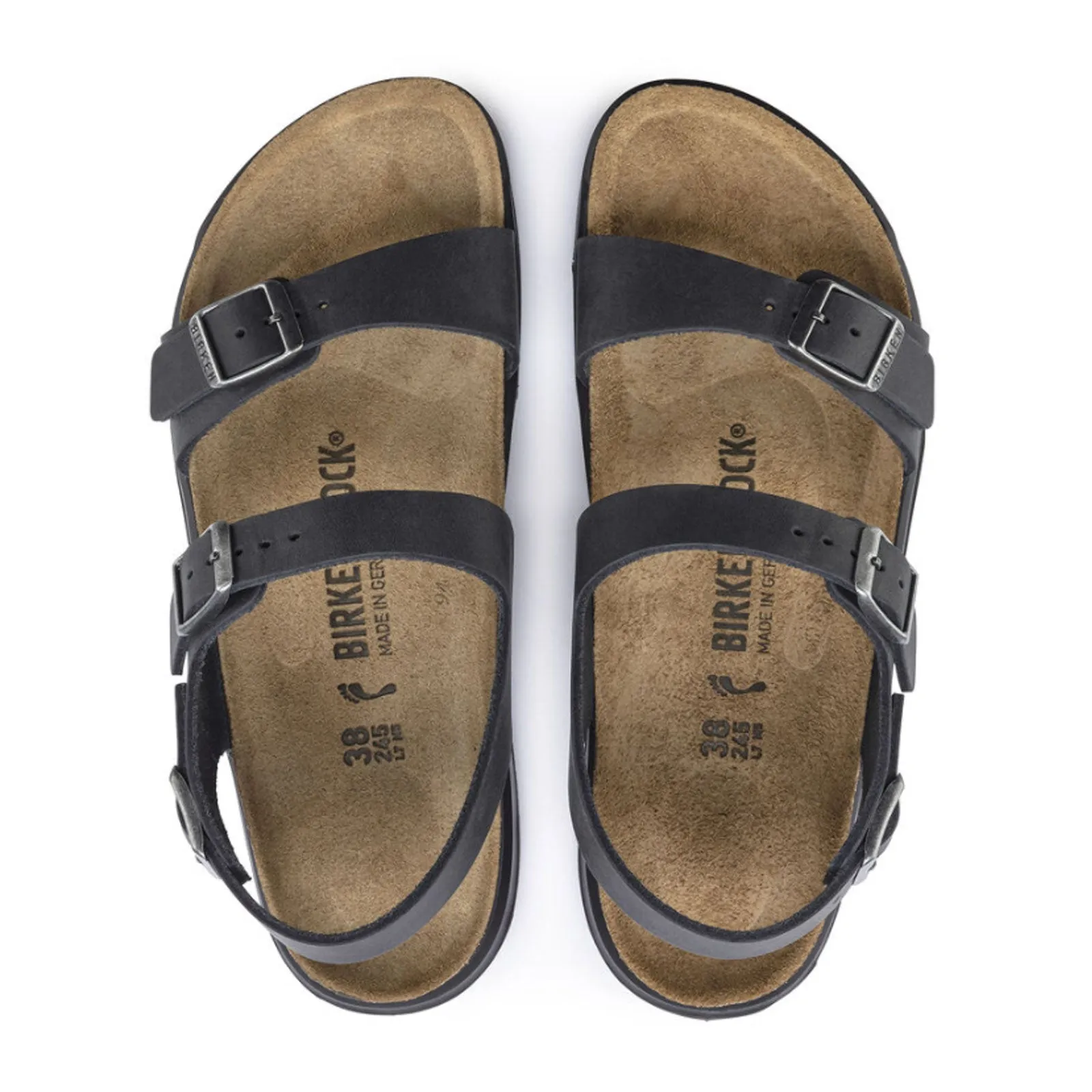 Birkenstock Sonora CT Backstrap Sandal (Women) - Black Oiled Leather