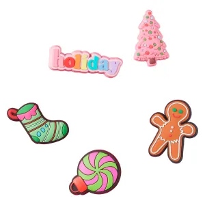 Bright Holiday Ornament Jibbitz Pack