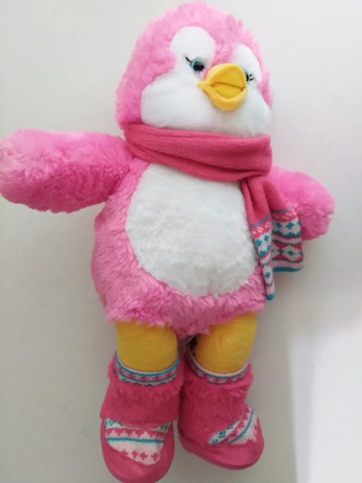 Build A Bear Pink Penguin