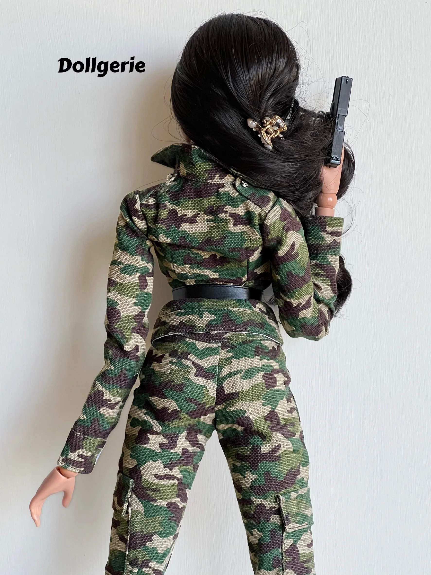 Camouflage Long Sleeve Lady Suit for SmartDoll