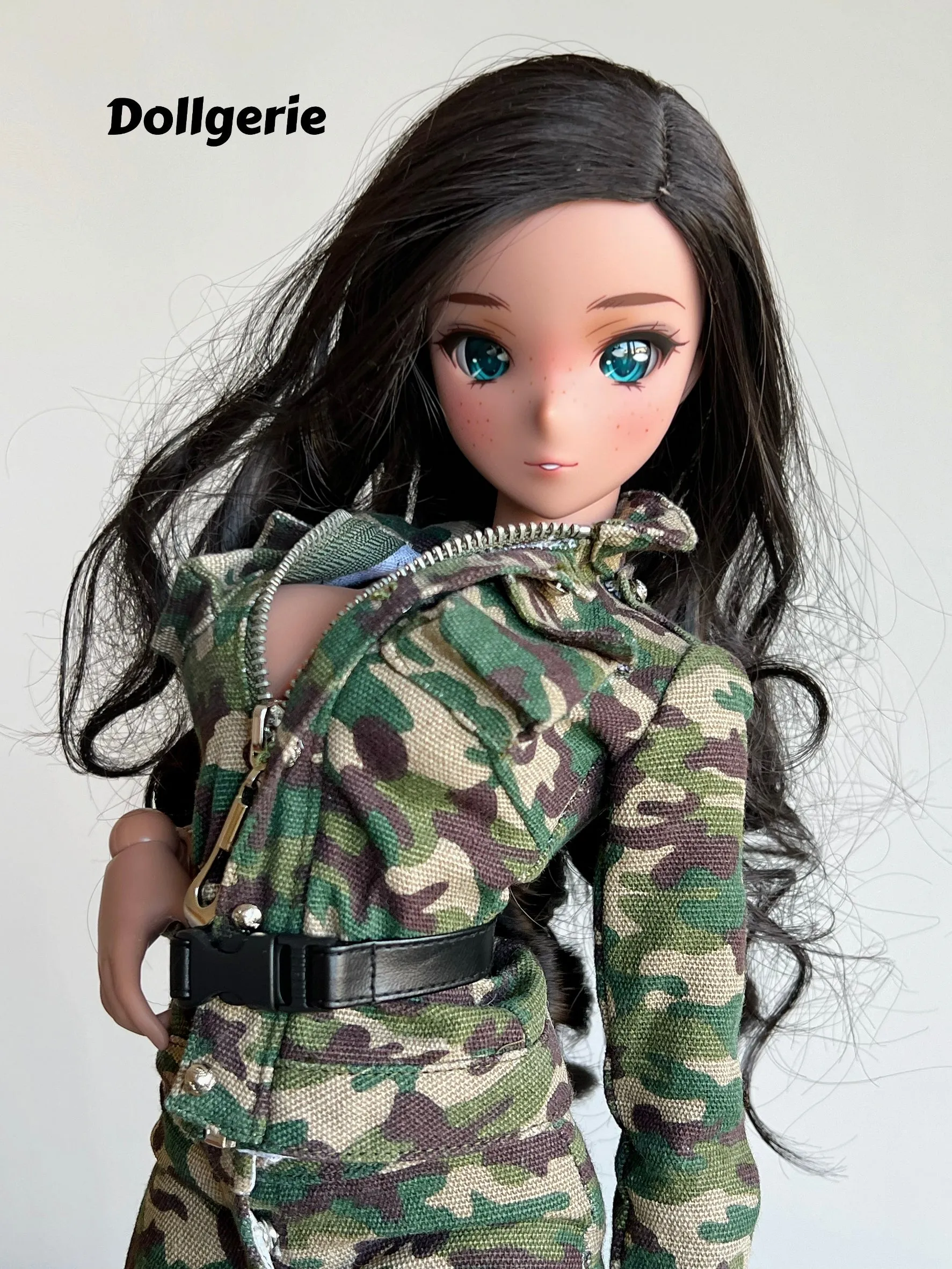 Camouflage Long Sleeve Lady Suit for SmartDoll