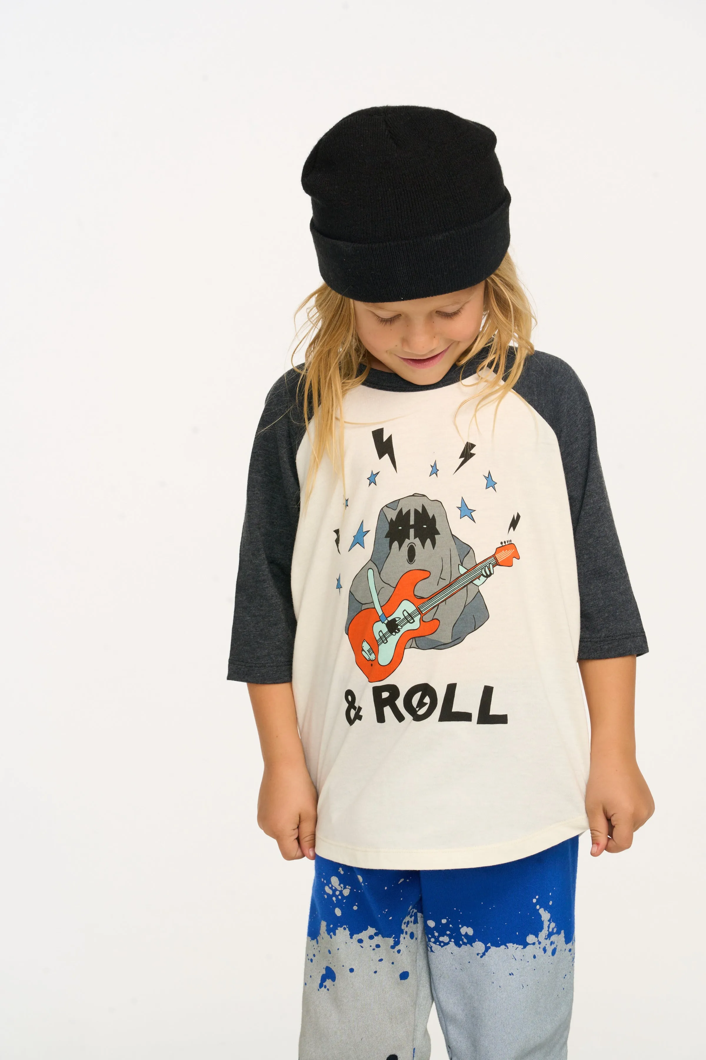 Chaser Rock & Roll Baseball Tee