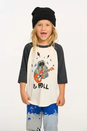 Chaser Rock & Roll Baseball Tee