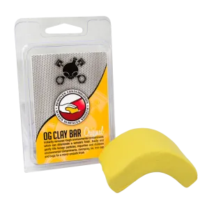 Chemical Guys OG Light/Medium Duty Clay Bar, Yellow, 100g