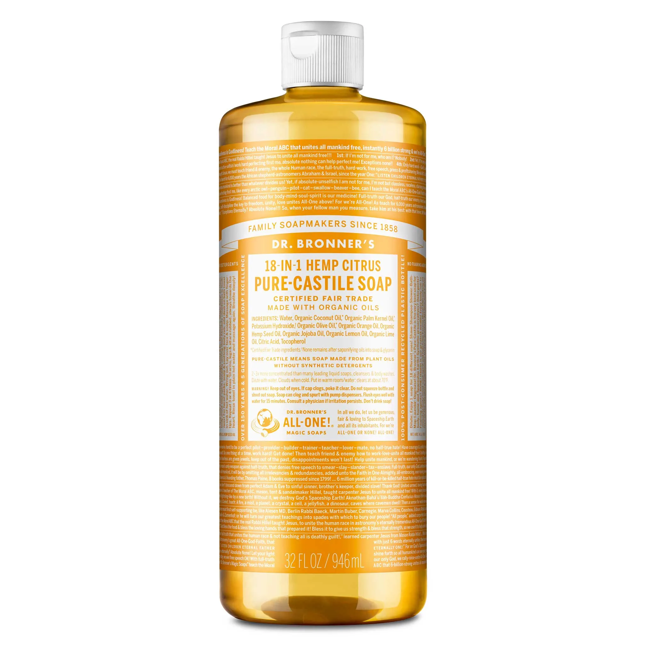 Citrus - Pure-Castile Liquid Soap