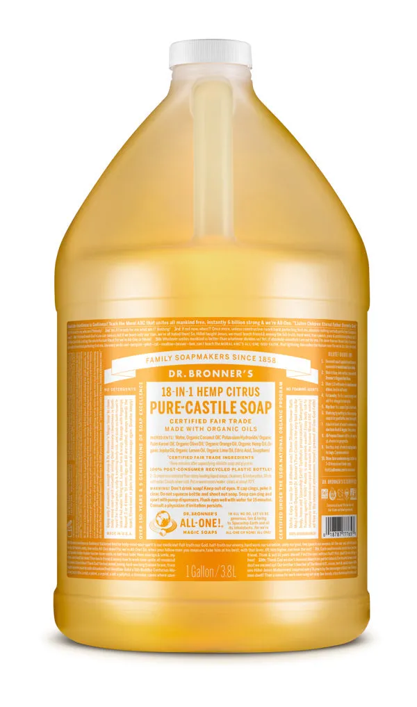 Citrus - Pure-Castile Liquid Soap