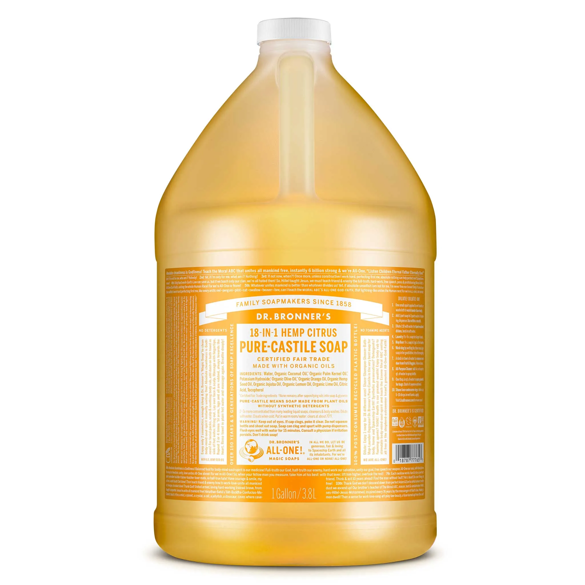 Citrus - Pure-Castile Liquid Soap