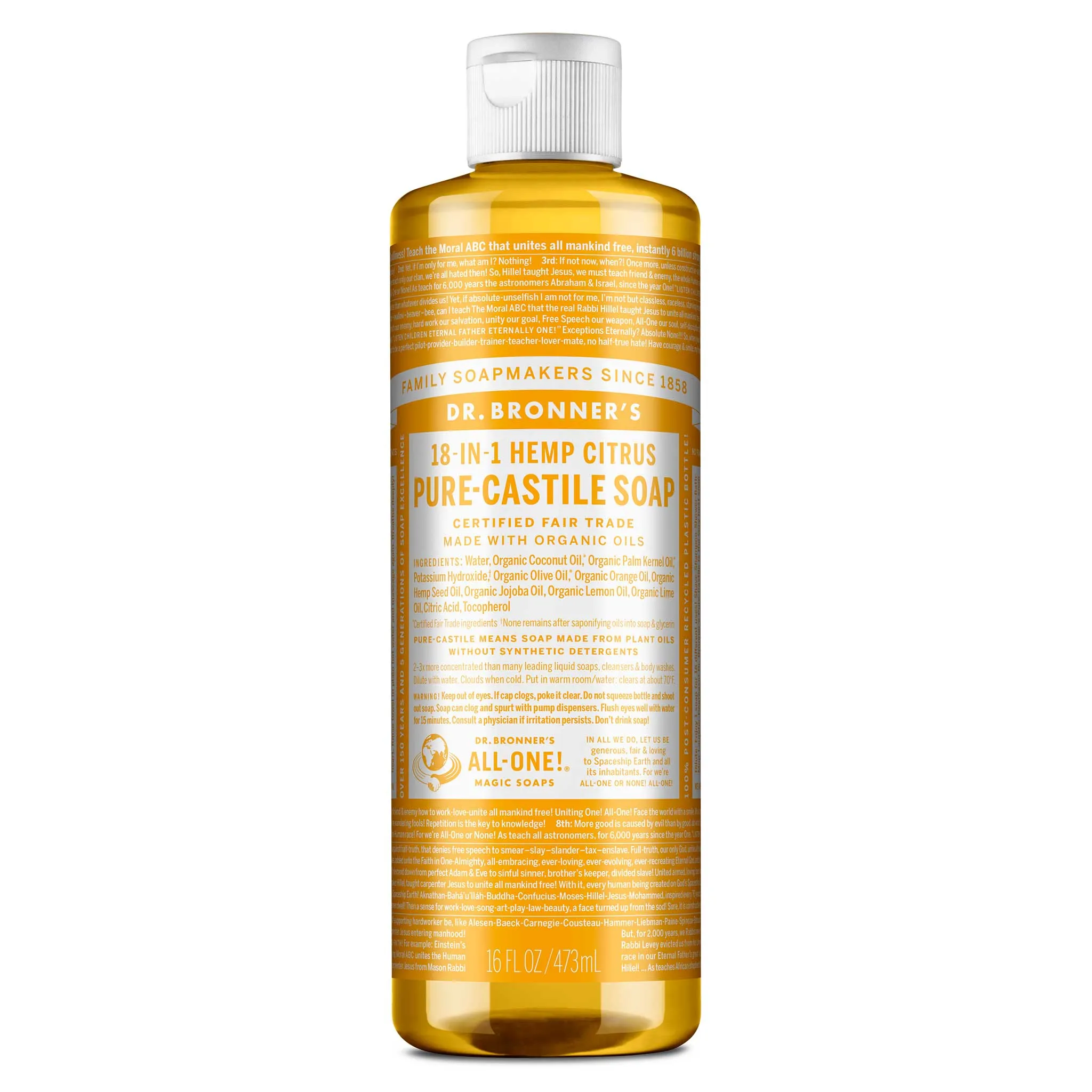 Citrus - Pure-Castile Liquid Soap