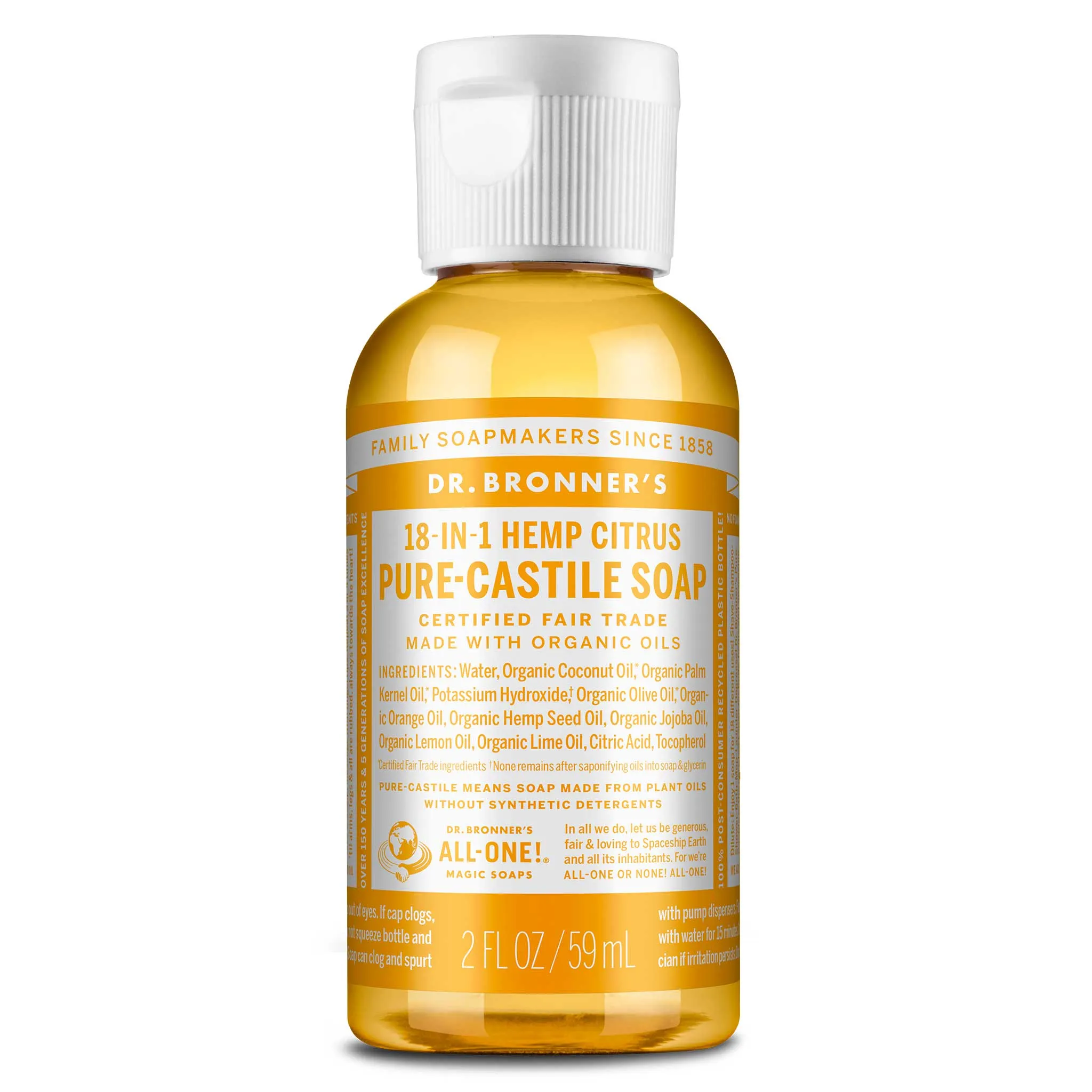 Citrus - Pure-Castile Liquid Soap