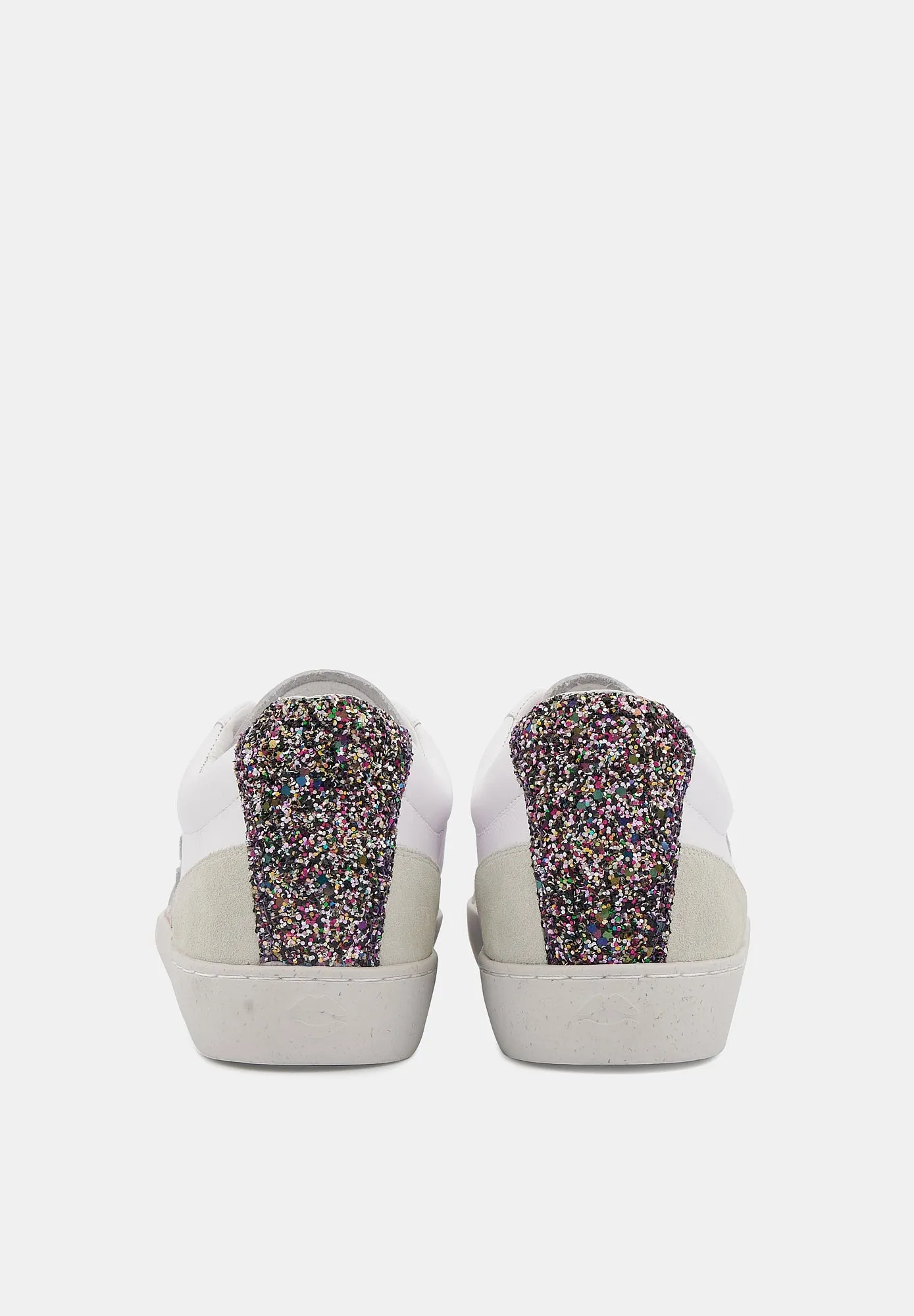 Colette-Blanc Rose Gold Glitter