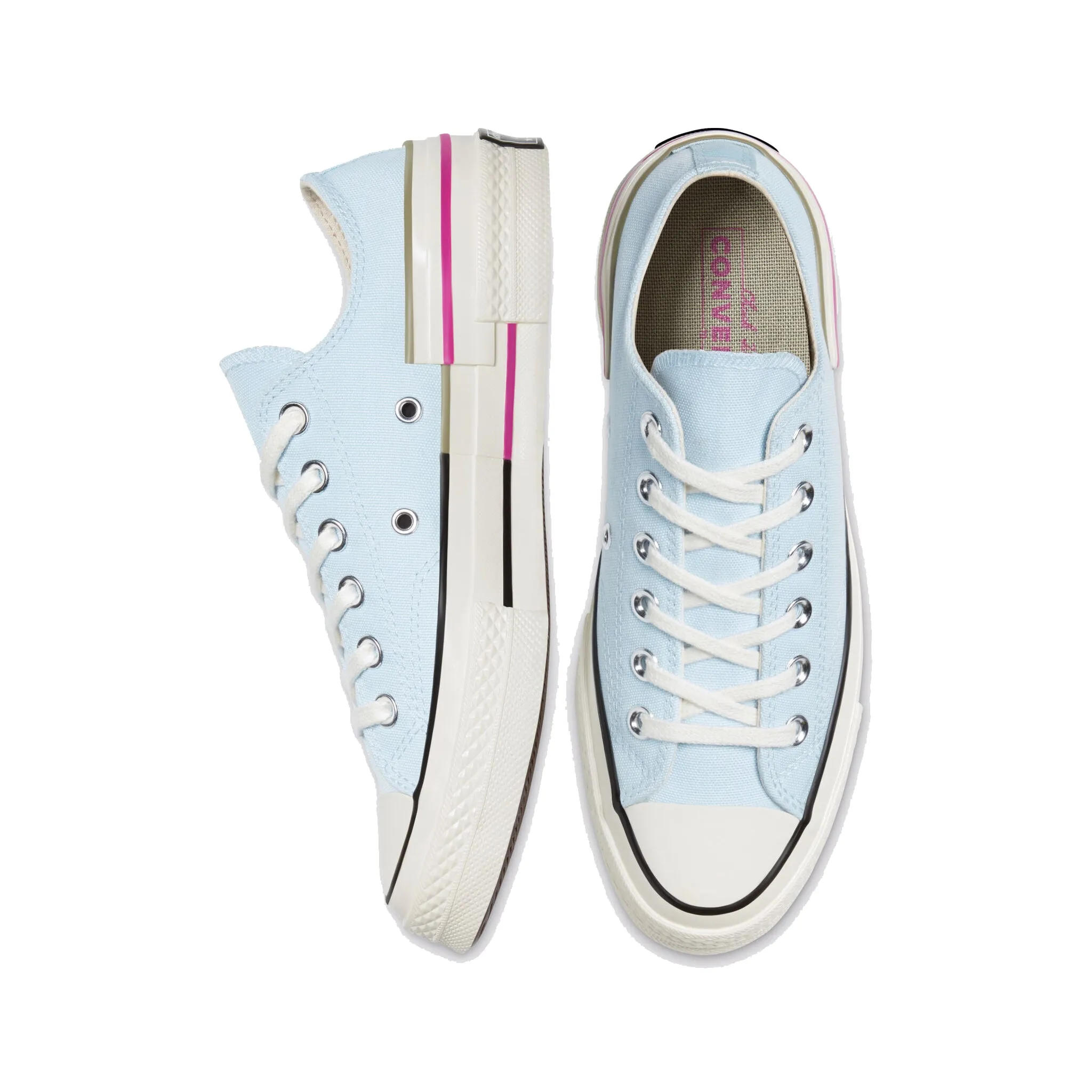 Converse Chuck 70 Colorblock Ox Sneaker, Chambray Blue