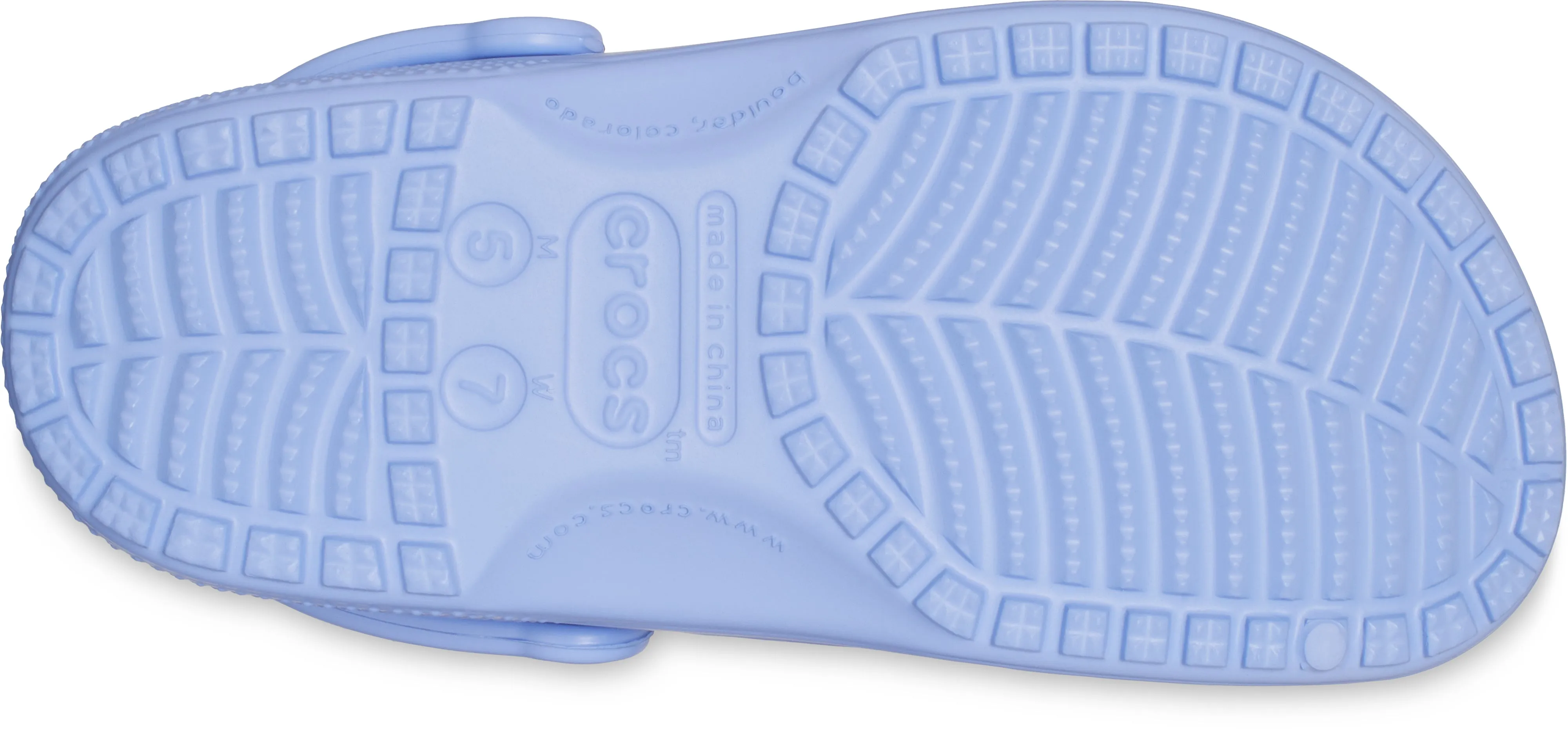 Crocs Adults Unisex Classic Clogs In Moon Jelly