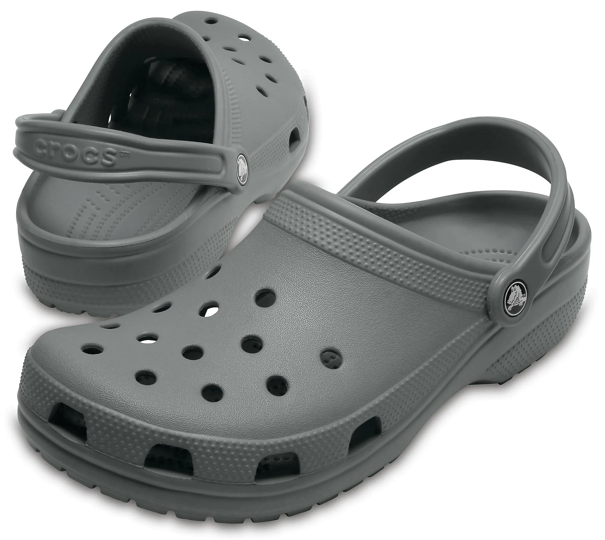 Crocs Adults Unisex Classic Clogs In Slate Grey