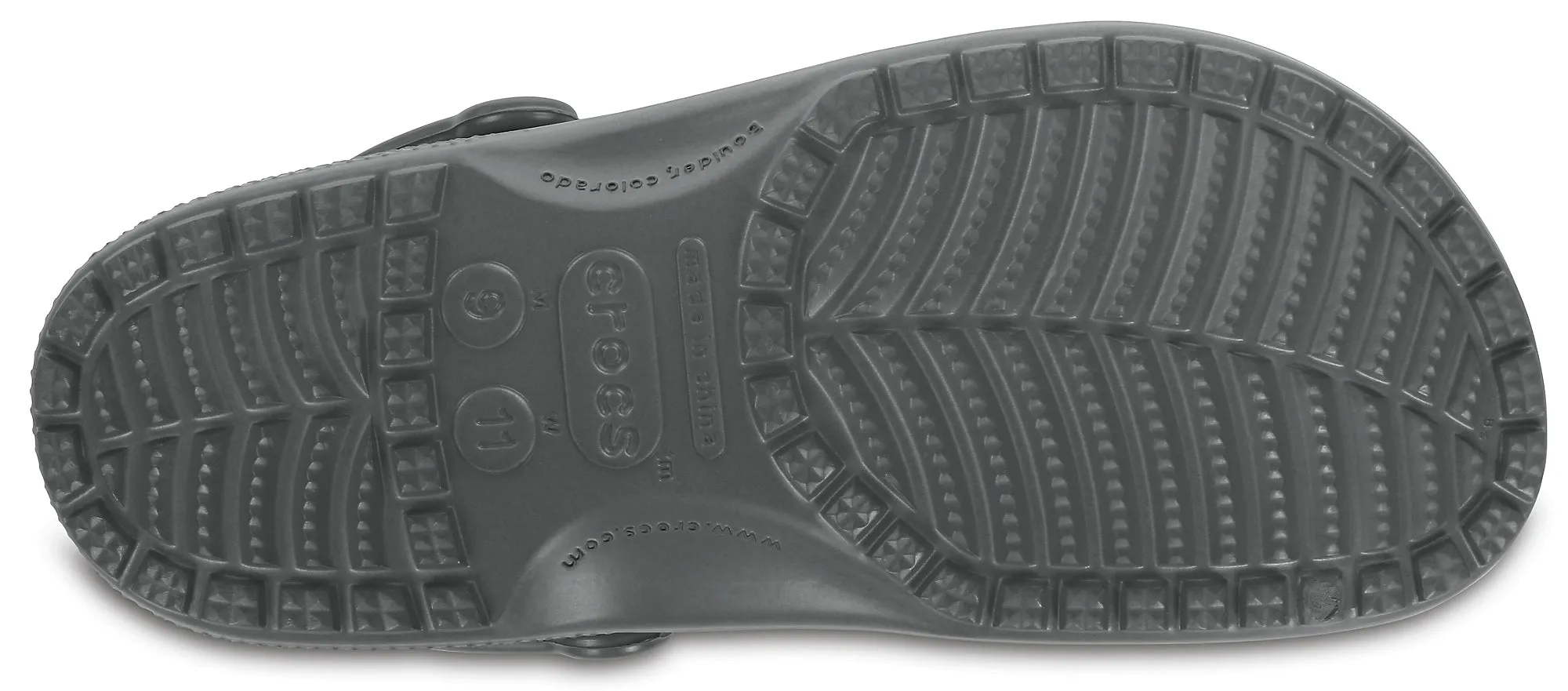 Crocs Adults Unisex Classic Clogs In Slate Grey