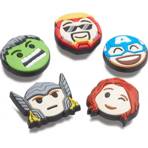 Crocs Avengers Emojis Jibbetz Shoe Charm 5 Pack