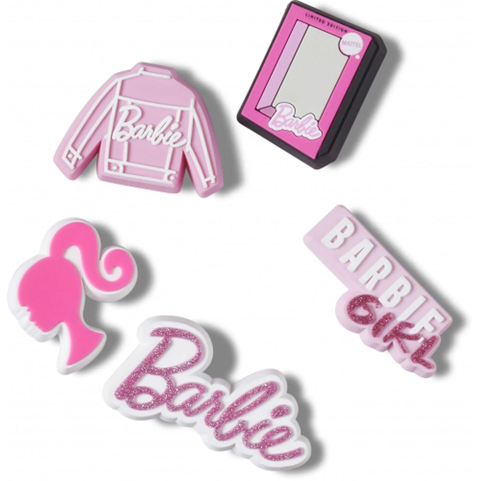 Crocs Barbie Jibbetz Shoe Charm 5 Pack