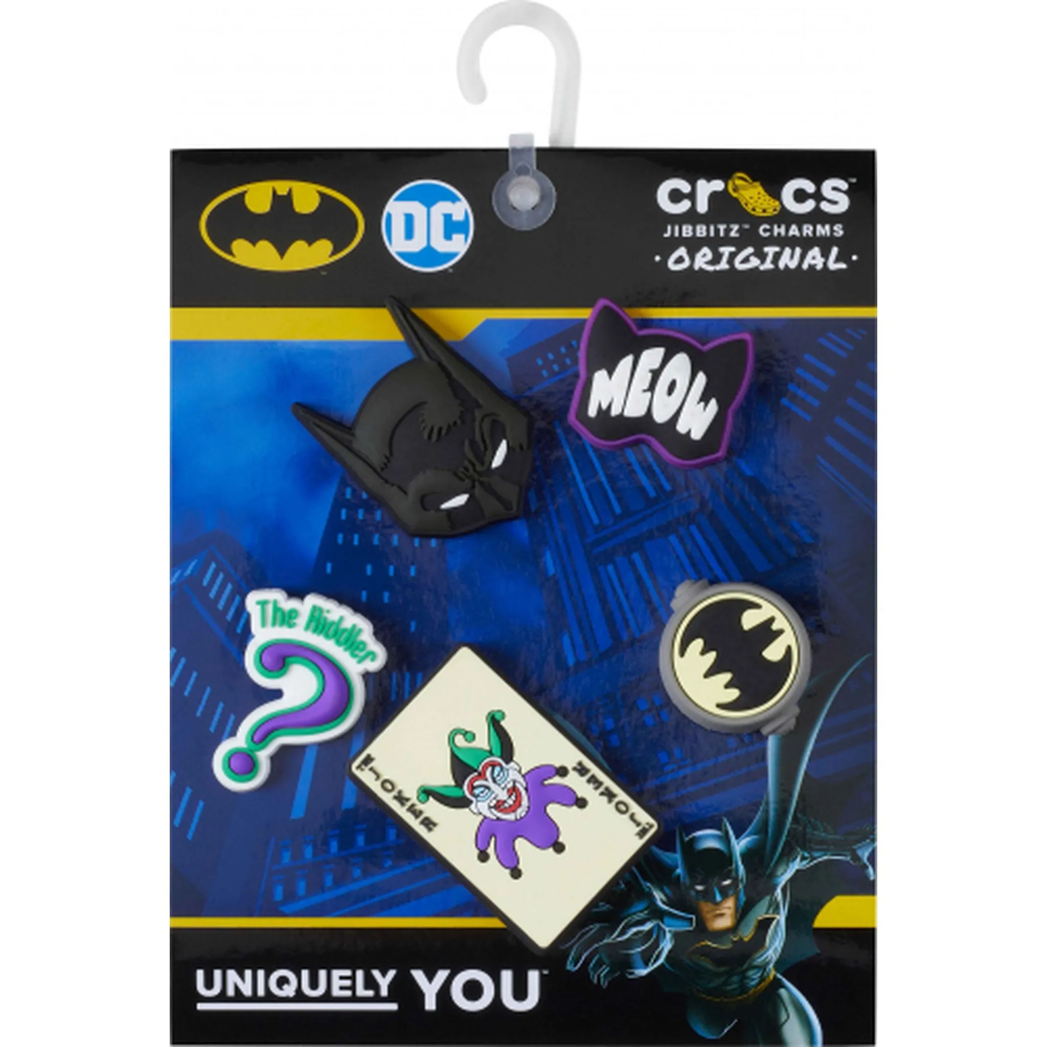Crocs Batman Jibbetz Shoe Charm 5 Pack