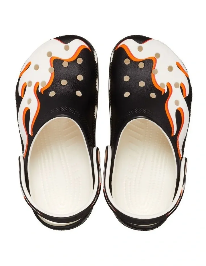 Crocs Classic Clog Toddler Glow Flames