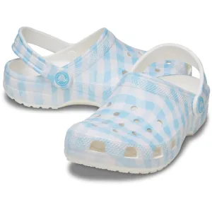 CROCS CLASSIC GINGHAM CLOG