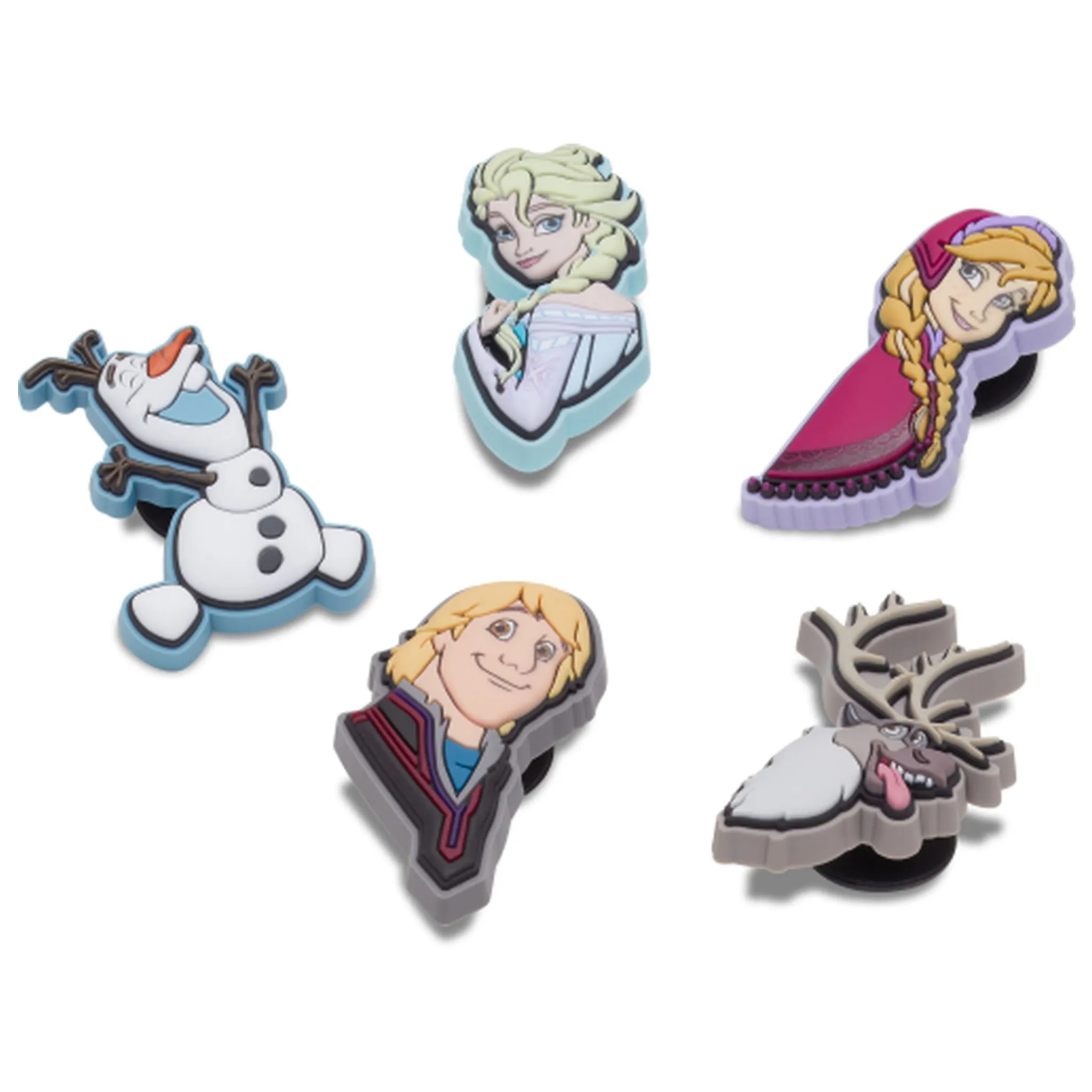 Crocs Disney Frozen Jibbetz Shoe Charm 5 Pack
