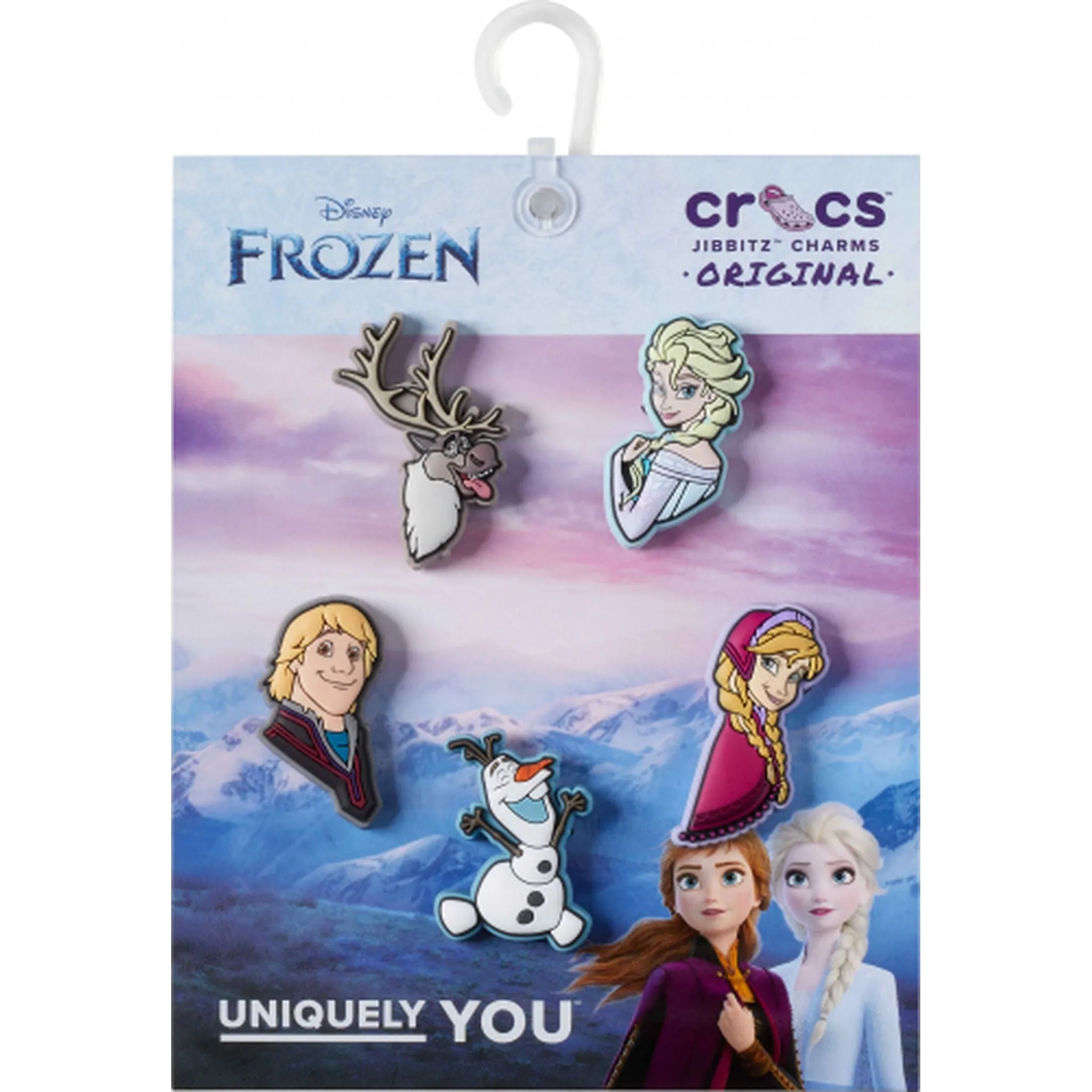 Crocs Disney Frozen Jibbetz Shoe Charm 5 Pack