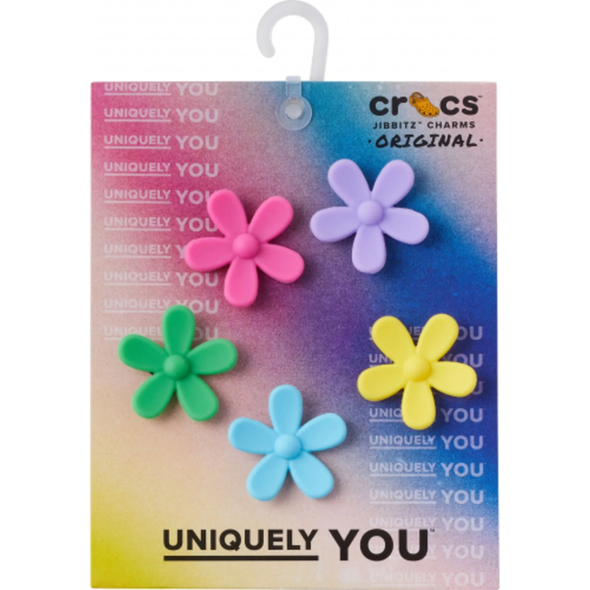Crocs Flower Power Jibbetz Shoe Charm 5 Pack