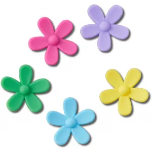 Crocs Flower Power Jibbetz Shoe Charm 5 Pack