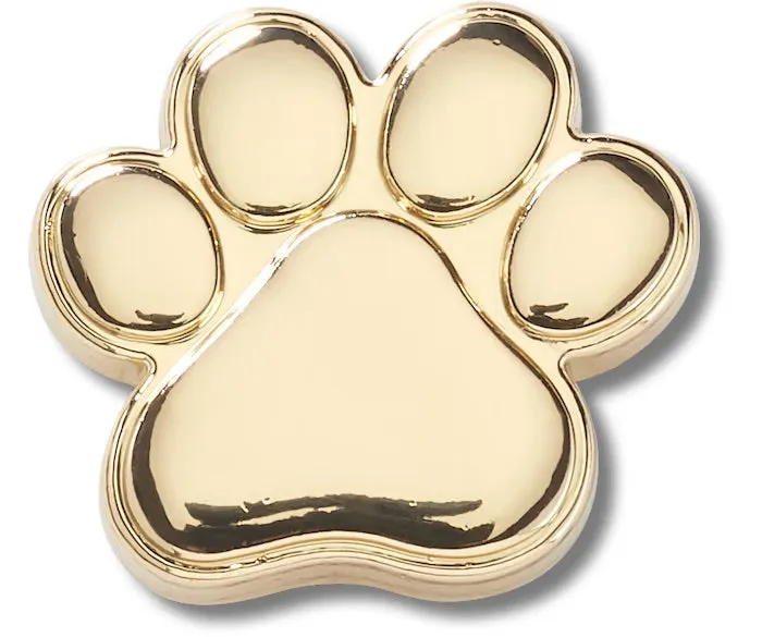 CROCS GOLD DOG PAW JIBBITZ