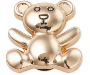 CROCS GOLD TEDDY BEAR JIBBITZ