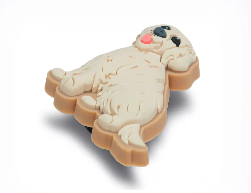 Crocs Golden Retriever Jibbitz