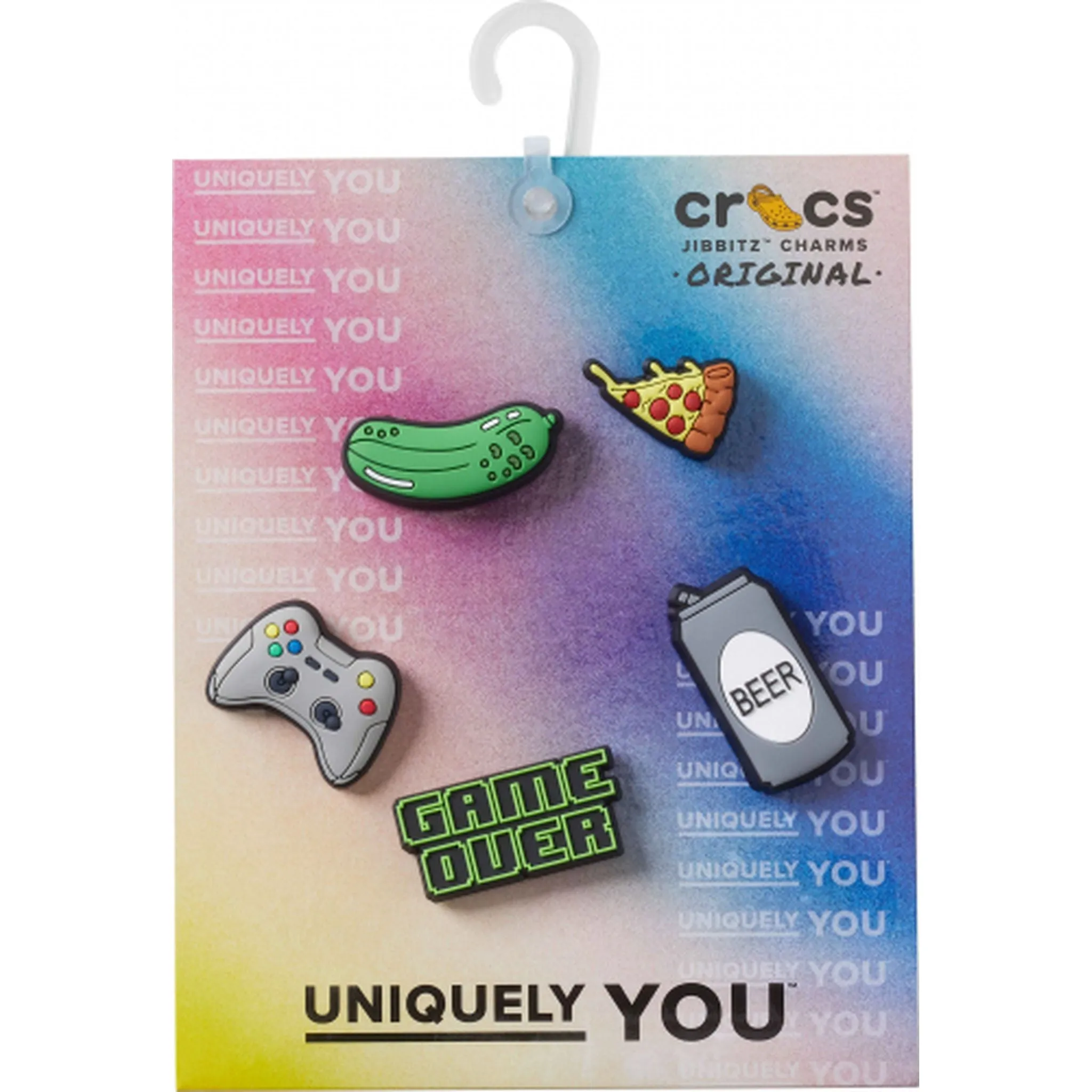 Crocs Good Gaming Mix Jibbetz Shoe Charm 5 Pack