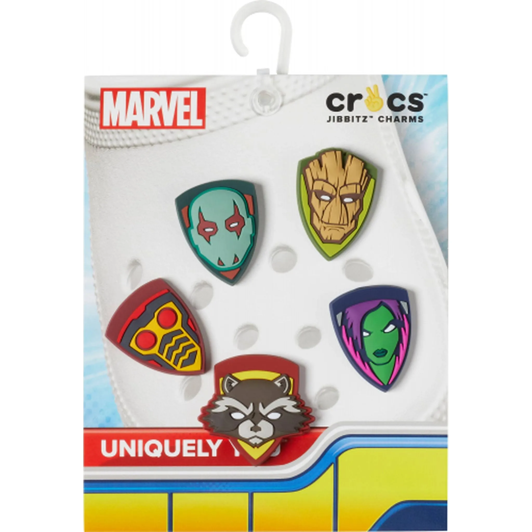 Crocs Guardians of the Galaxy Jibbetz Shoe Charm 5 Pack