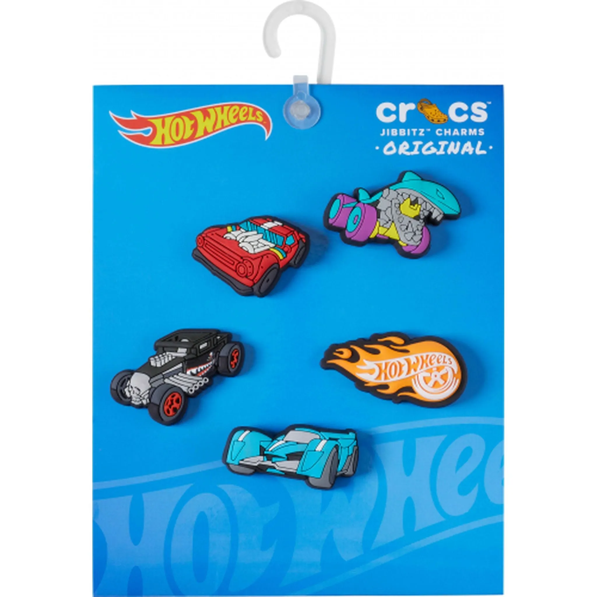 Crocs Hot Wheels Jibbetz Shoe Charm 5 Pack
