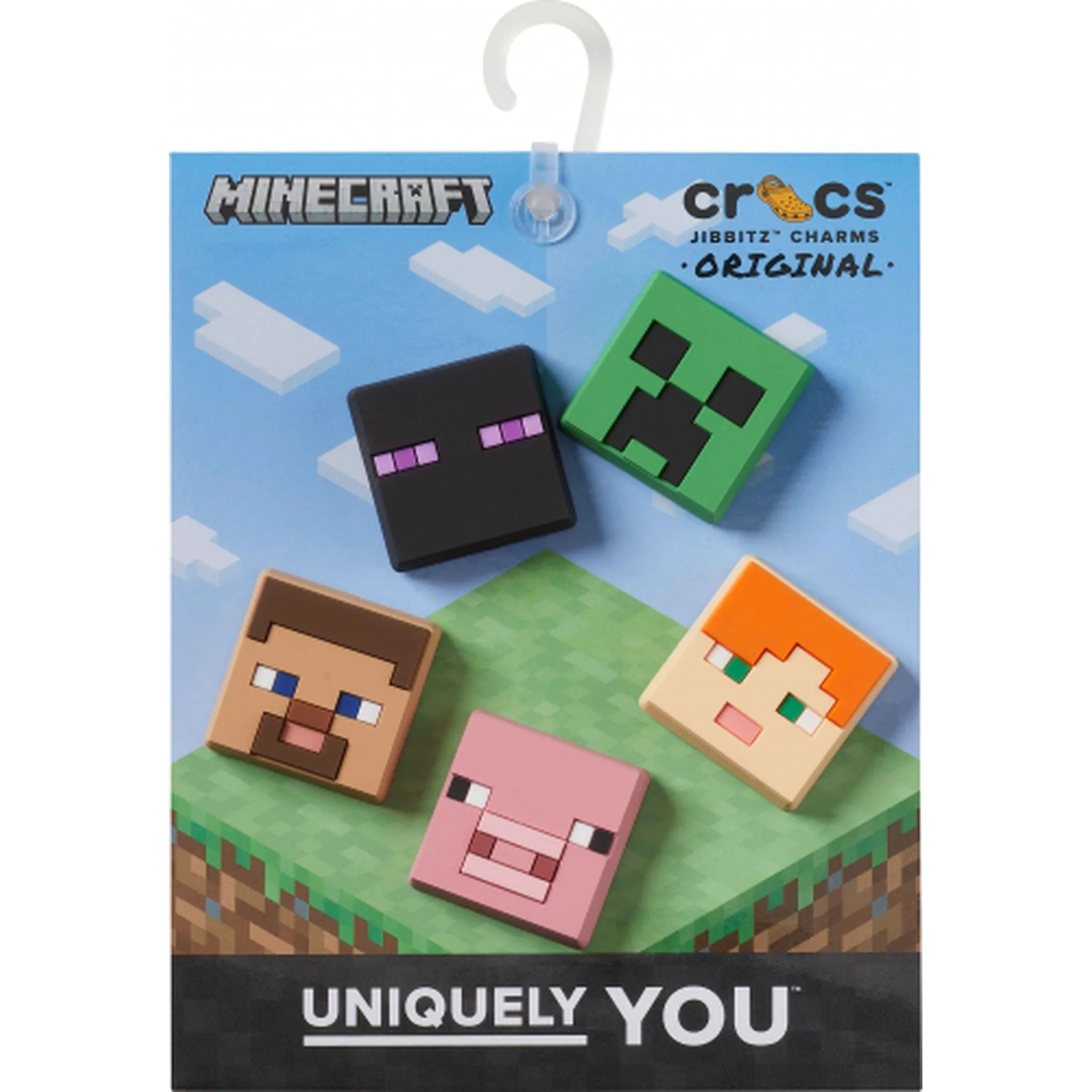 Crocs Minecraft Jibbetz Shoe Charm 5 Pack