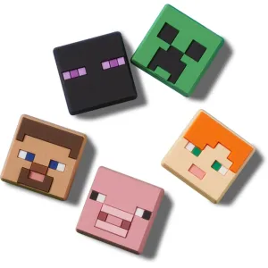 Crocs Minecraft Jibbetz Shoe Charm 5 Pack