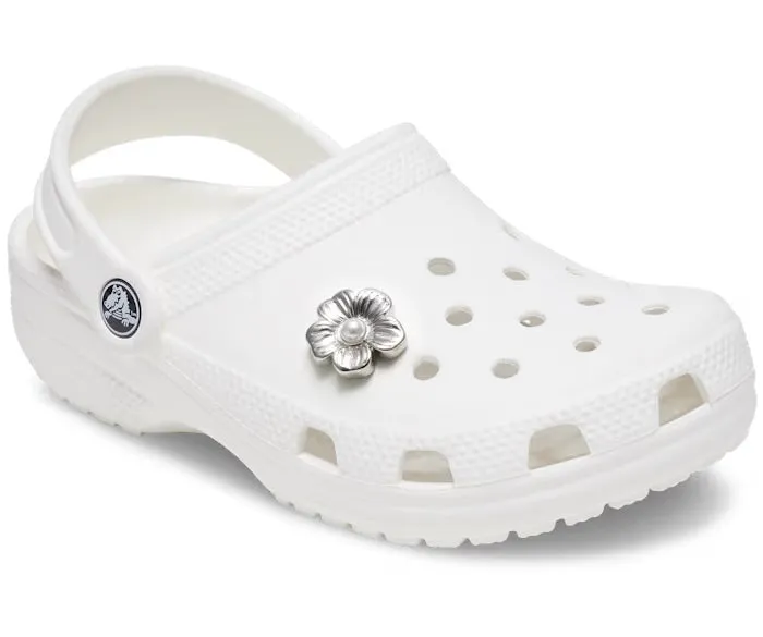 CROCS Silver Monochrome Daisy 2