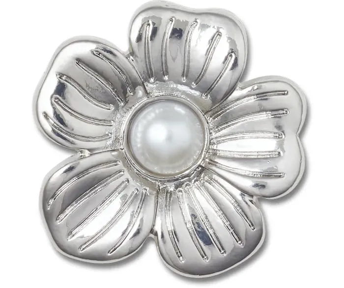 CROCS Silver Monochrome Daisy 2